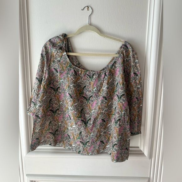 ba&sh Multicolor Floral Blouse - Picture 11 of 15
